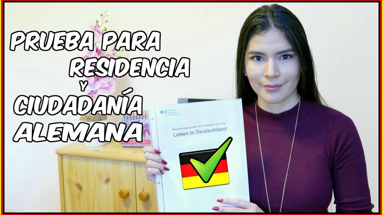 Prueba para residencia y ciudadanía alemana