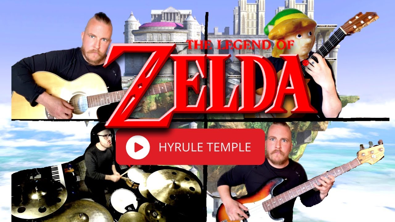 ZELDA 2/SMASH BROS - TEMPLE THEME (almost unplugged cover)