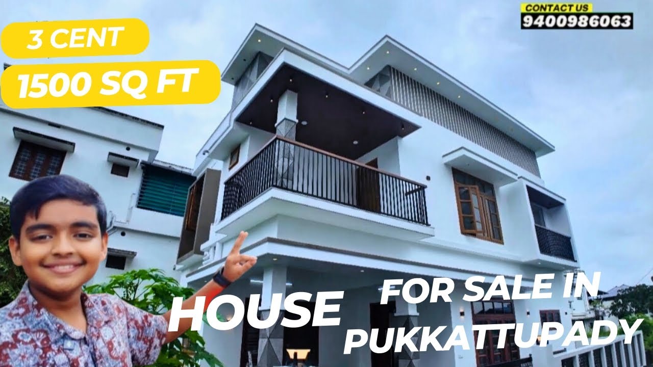 68 Lakhs. New villa for sale near Pukkattupady jn near Kakkanad Ernakulam kochi 