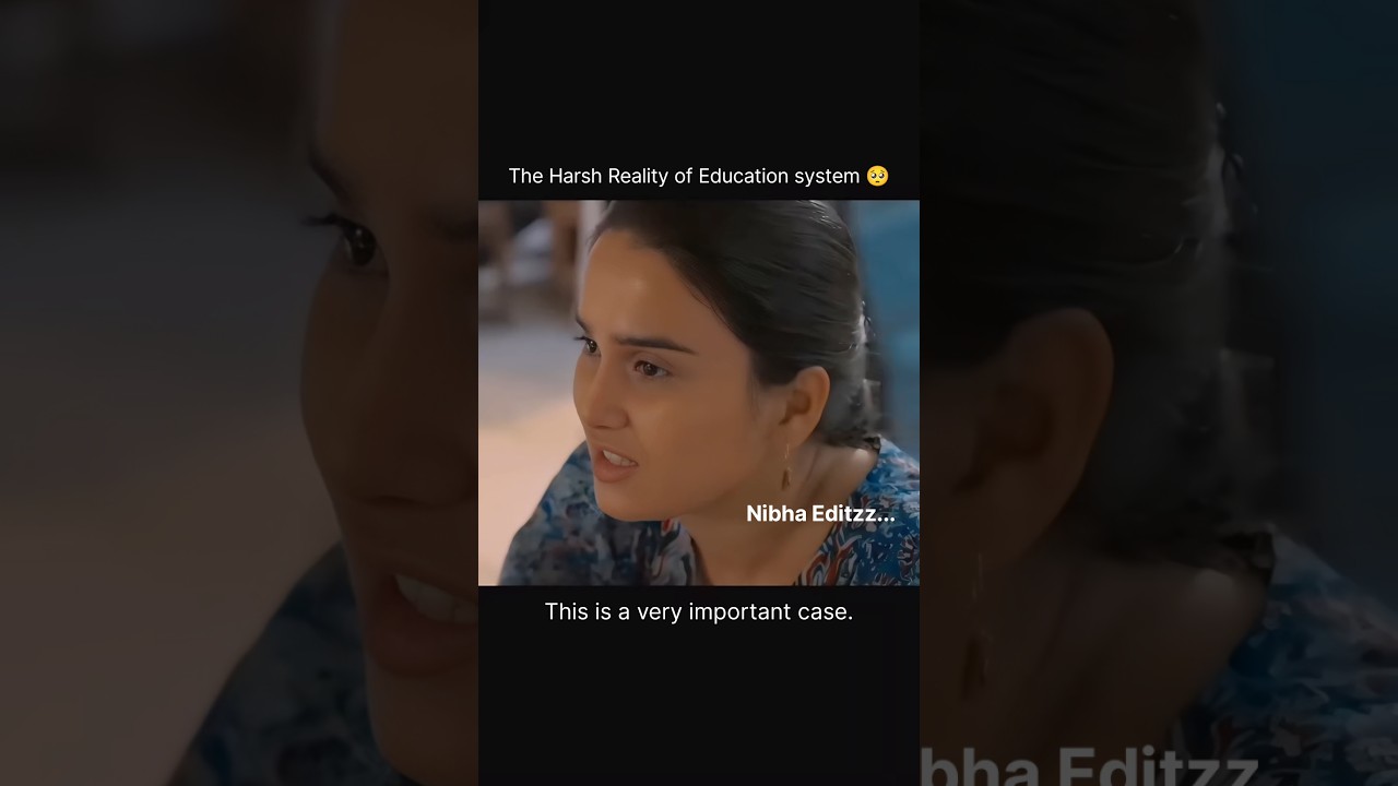 The Harsh Reality of the Education System 🥺 #education #students #women #emotional #youtubeshorts