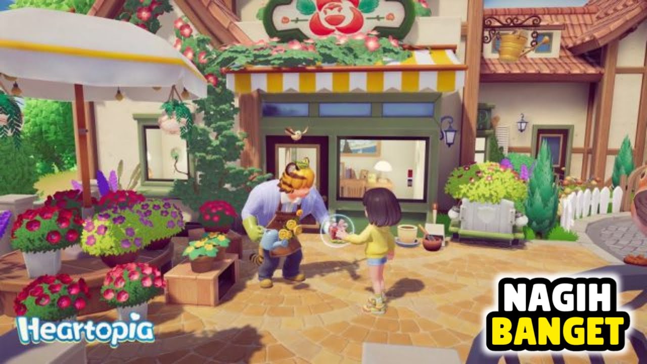 Wah Nagih Banget! Game Simulasi Mirip Harvest Moon - Heartopia Gameplay (Android/iOS/PC)