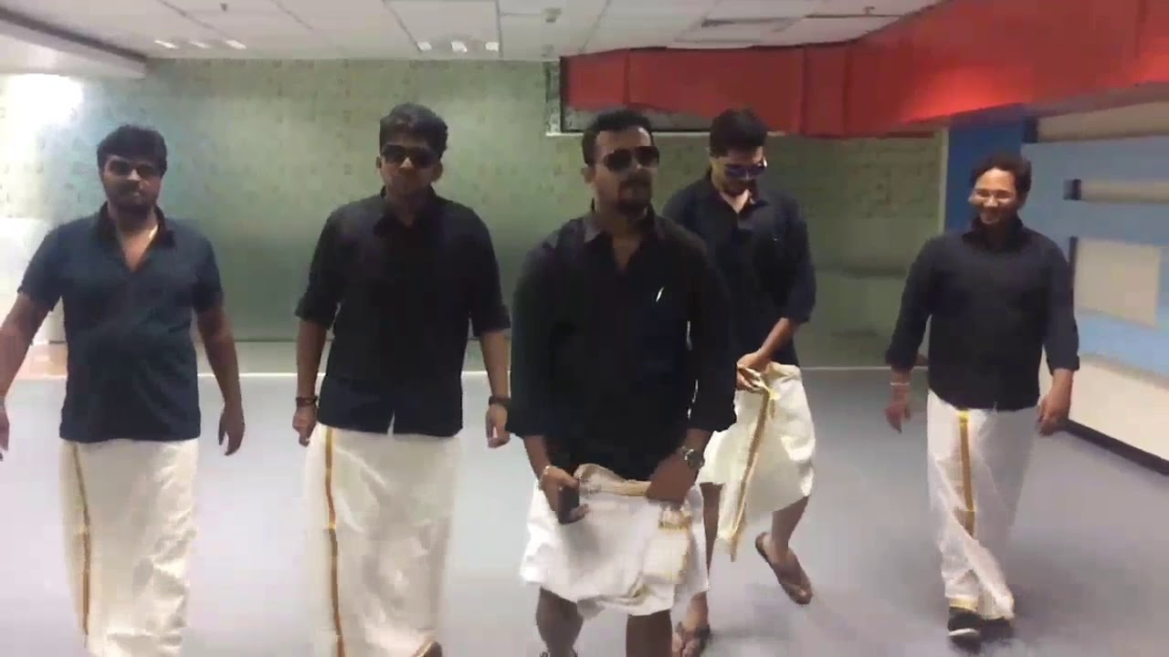 An office traditional day dress-up inspired by the #Premam movie.