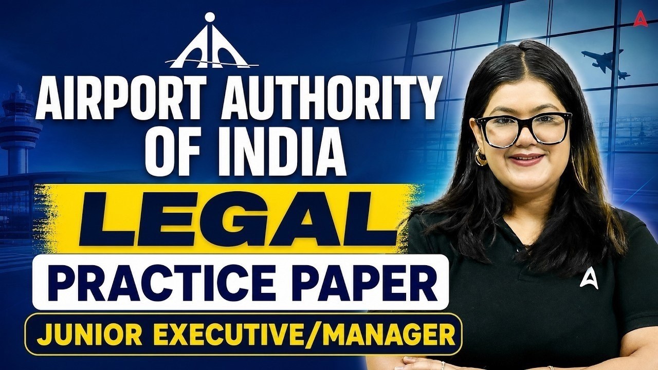 AAI Legal Officer Practice Paper | Exam Questions 2026 | Complete Analysis