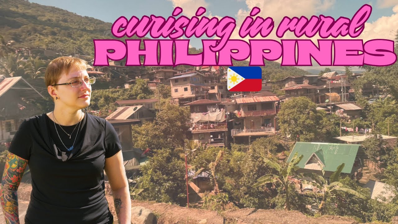 Driving through super rural Philippines in the mountains ⛰️ | Philippines Vacation 🇵🇭✨