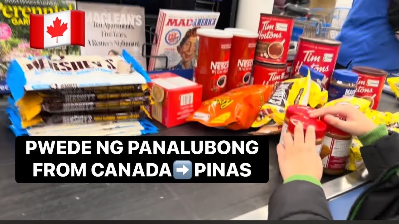 PASALUBONG SERYE FROM CANADA TO PINAS/BUHAYABROAD/PINOYCANADA/