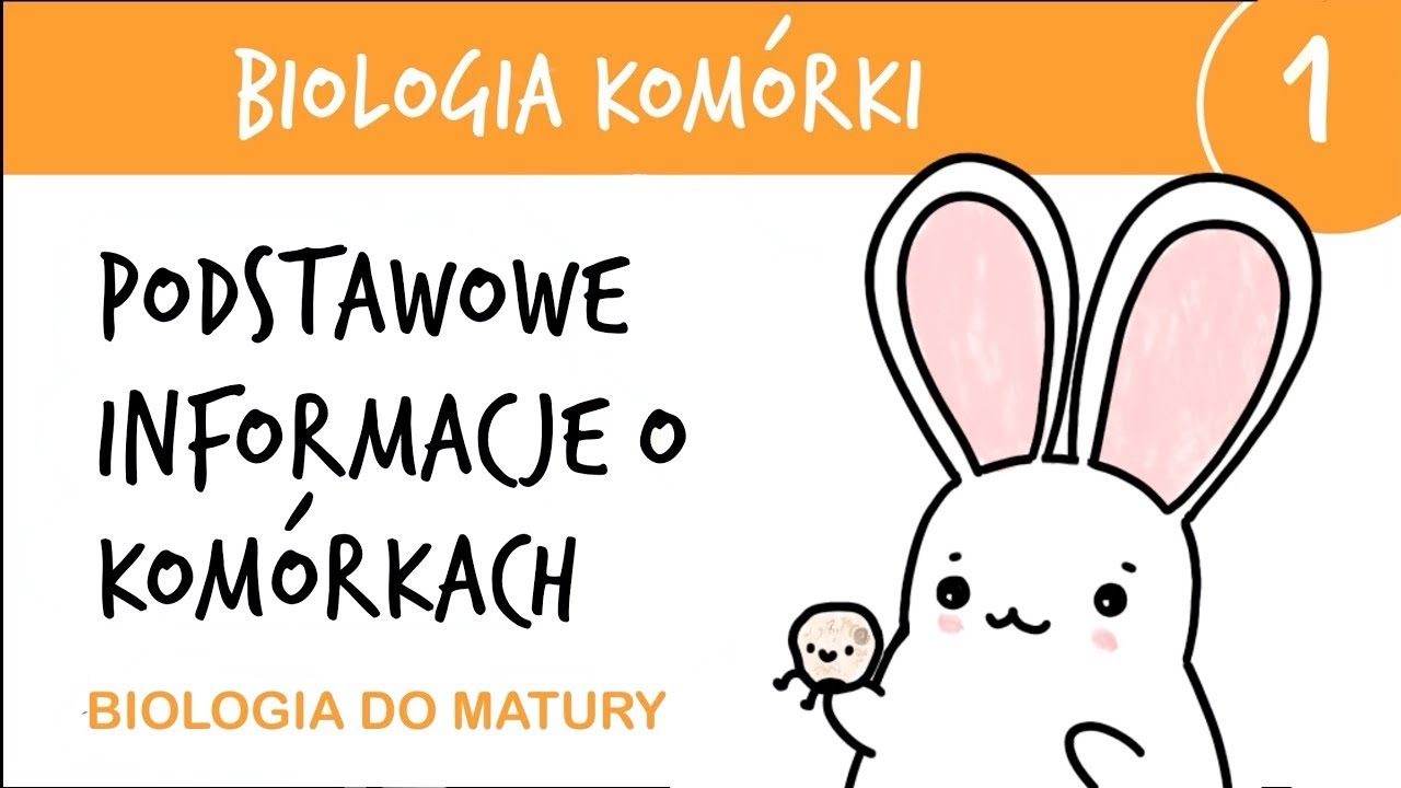 Cytologia 1 - Budowa komórki, ogólne wiadomości - biologia liceum poziom rozszerzony matura