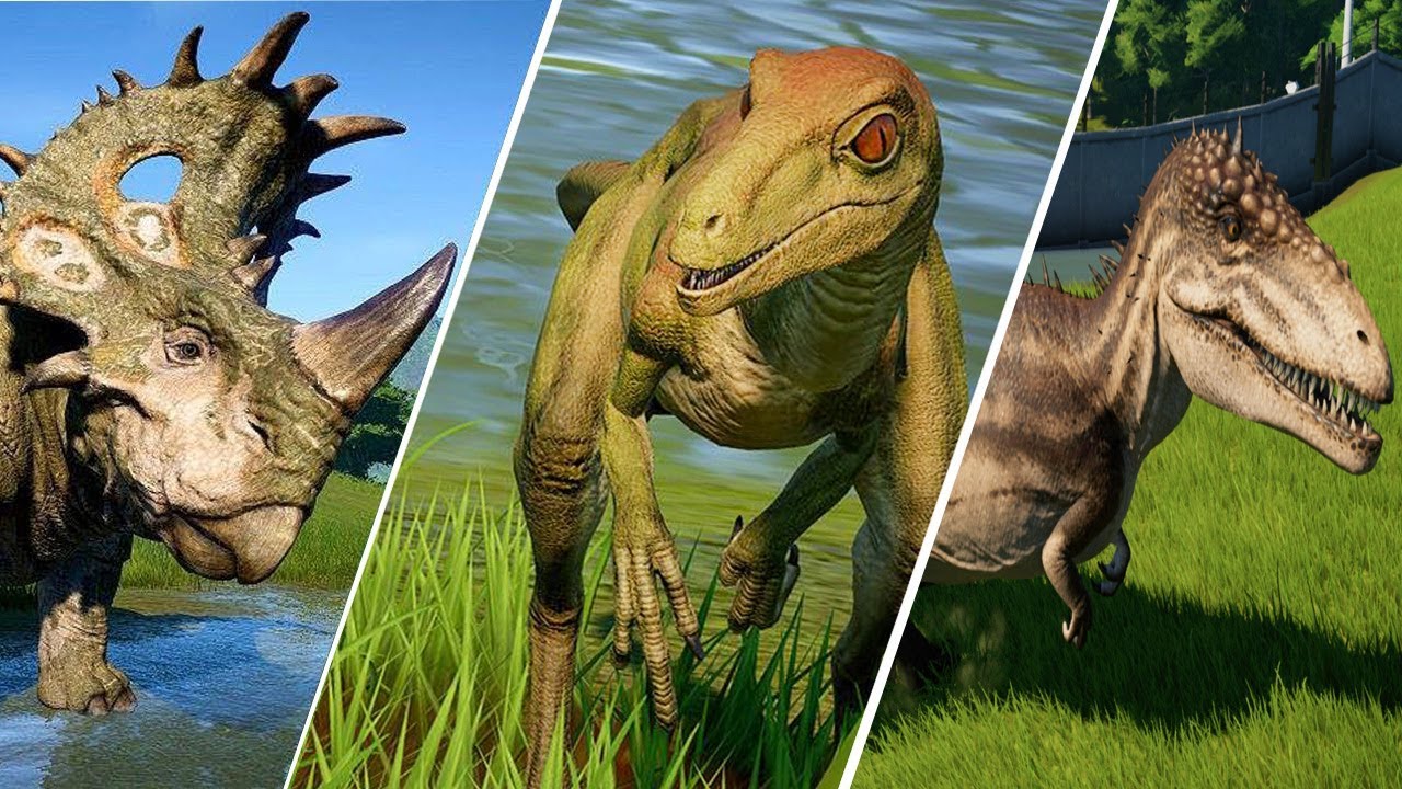ALL 56 DINOSAURS - Jurassic World Evolution