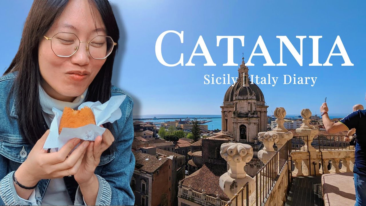 Catania Street Food & Baroque Charm | Sicily, Italy Diary | Ep.1