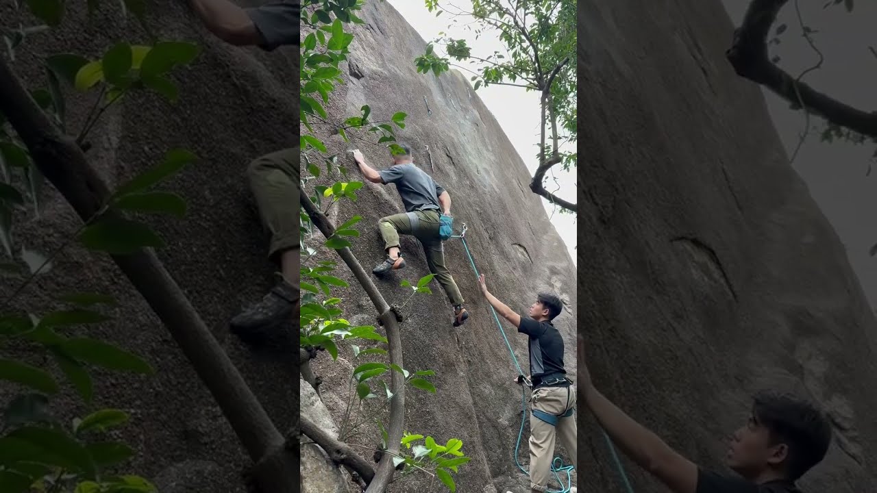隱世高手 Hidden Master 7c - Gaint Rock low wall