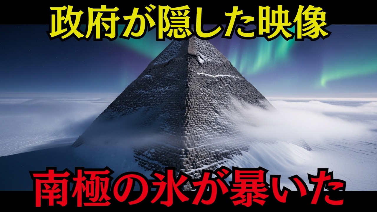 南極のピラミッドは誰が造ったのか…Google Earthが暴いた人類史最大の謎【ミステリー 怖い話】