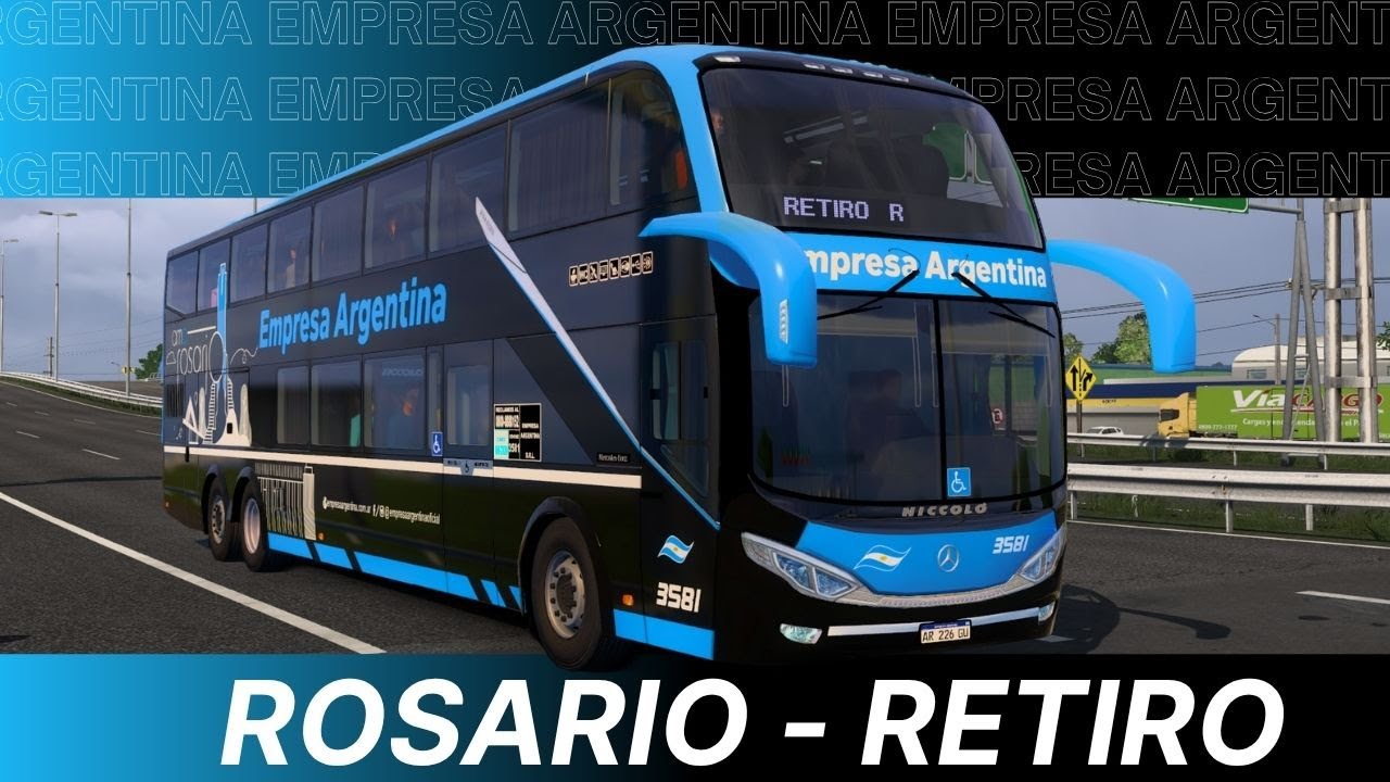 Rosario - Retiro | Niccoló New Isidro 3 | Empresa Argentina | Mapa Ceibo 2.9 | ETS 2 1.55 |