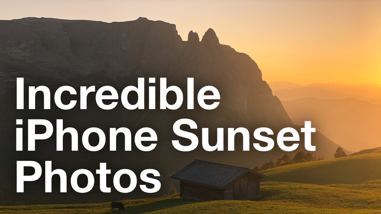 Советы по созданию невероятных фотографий заката на iPhone – iPhone Landscape Masters