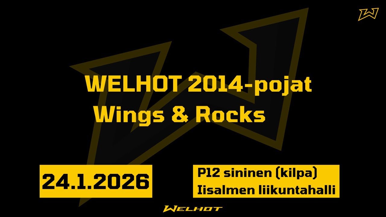 Welhot 2014-Pojat Wings & Rocks