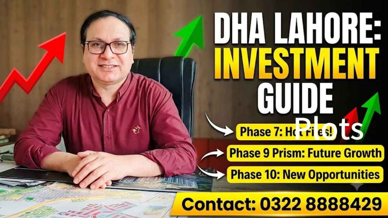 DHA Lahore Phase 9 Prism  vs Phase 10 &ndash; Best Investment?Phase 7.Investment 0322 8888429 #dhalahore 