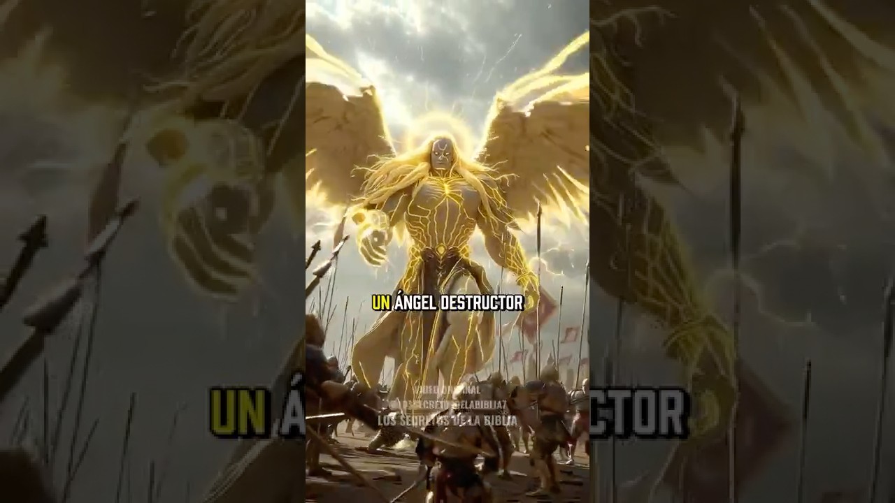 El &aacute;ngel destructor de Dios que imparte juicio divino #Jes&uacute;s #Biblia #Cristianismo #HistoriaB&iacute;blica