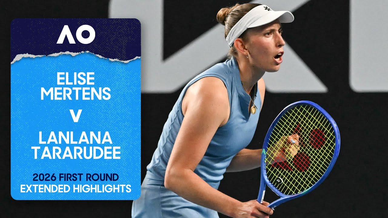 Elise Mertens v Lanlana Tararudee Extended Highlights | Australian Open 2026 First Round