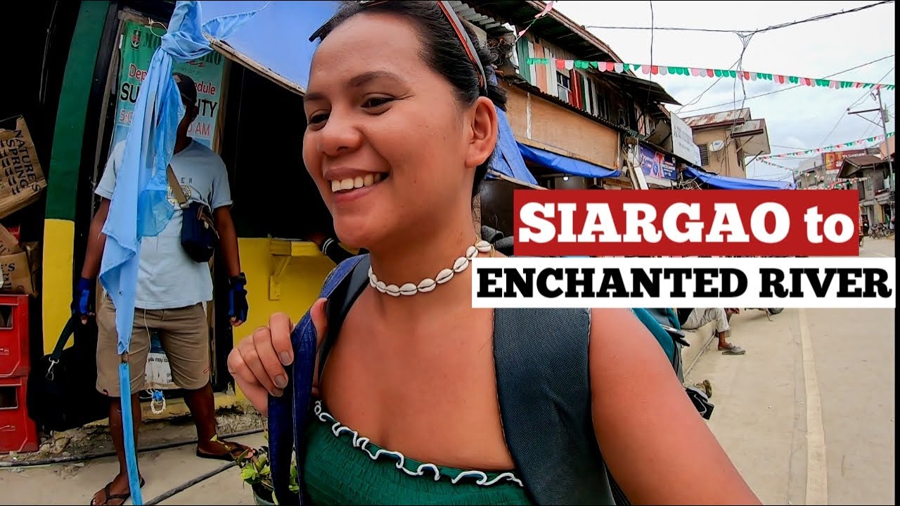How to go to Enchanted River from Siargao + Where to Stay in Hinatuan