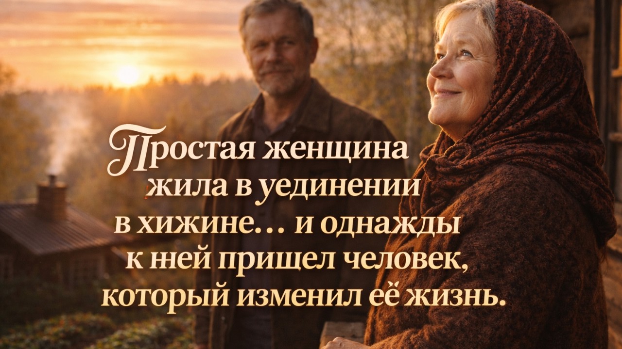 Простая женщина жила в уединении в хижине… и однажды к ней пришел человек, который изменил ее жизнь.