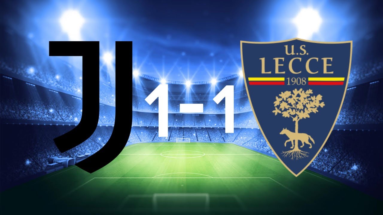 NON HO PAROLE..JUVENTUS-LECCE 1-1‼️
