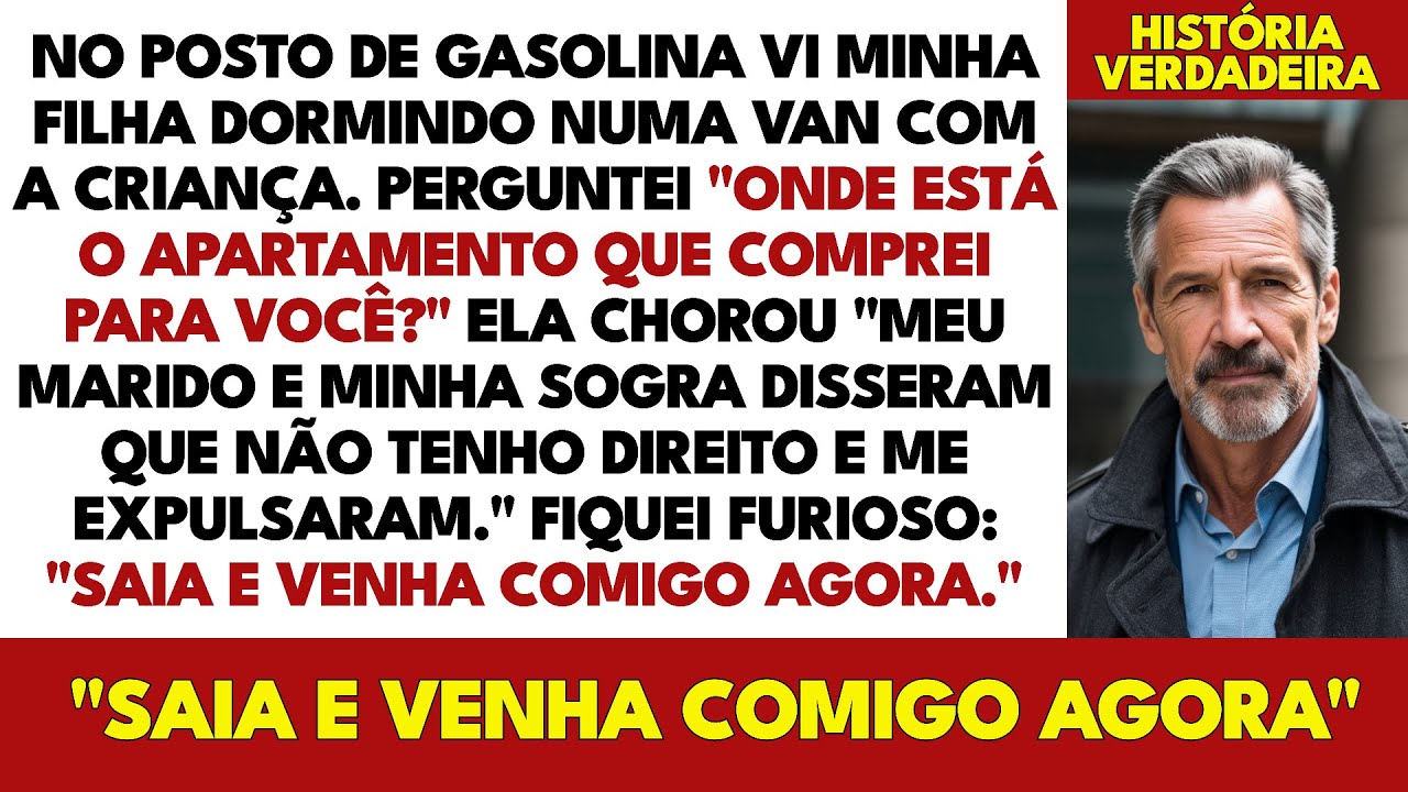 Encontrei minha filha sem-teto com a criança — então entendi a traição…