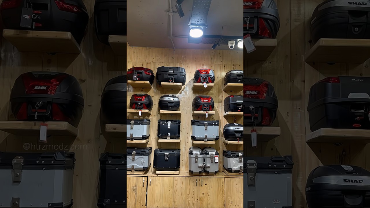 Top boxes and top cases🏍️ #topbox #topcase #motorcycleaccessories #ridinglife #automotive