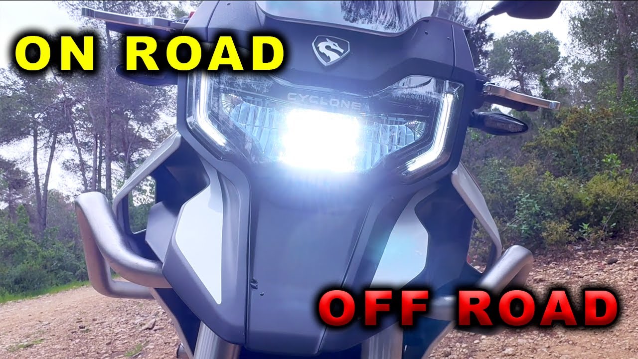 ¿Moto china en tierra y asfalto? Así responde la Cyclone RX401