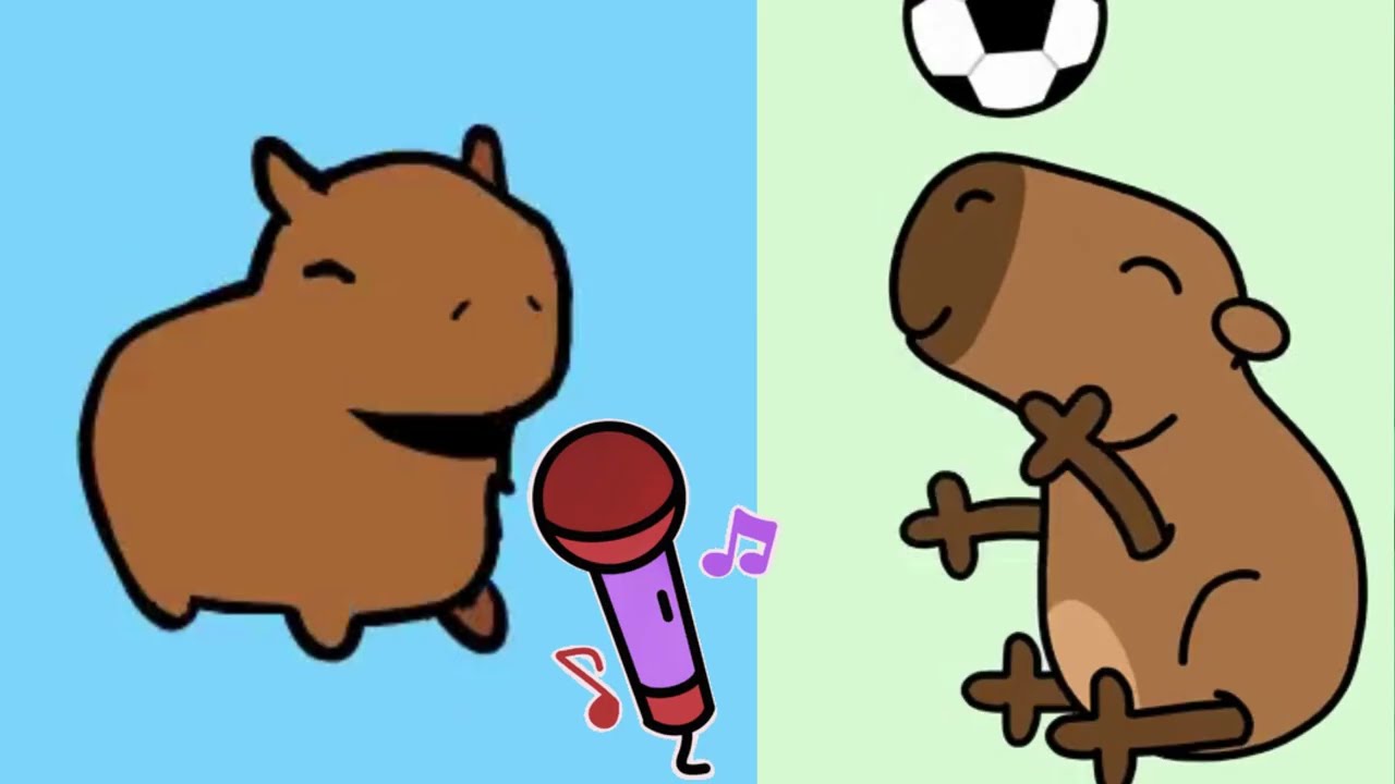CAPIBARA EST&Aacute; DE MODA   🦫🦫🦫💗᪲᪲᪲