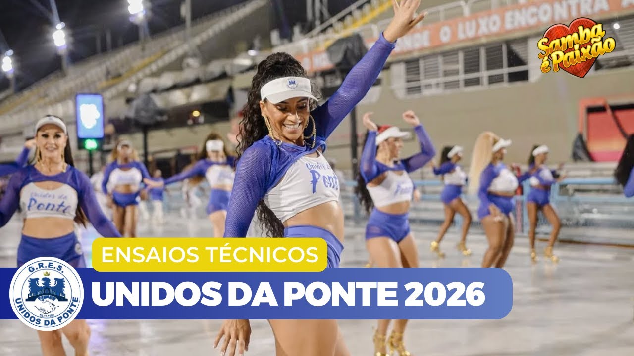 Ensaio Técnico | Unidos da Ponte 2026 Completo (4K)