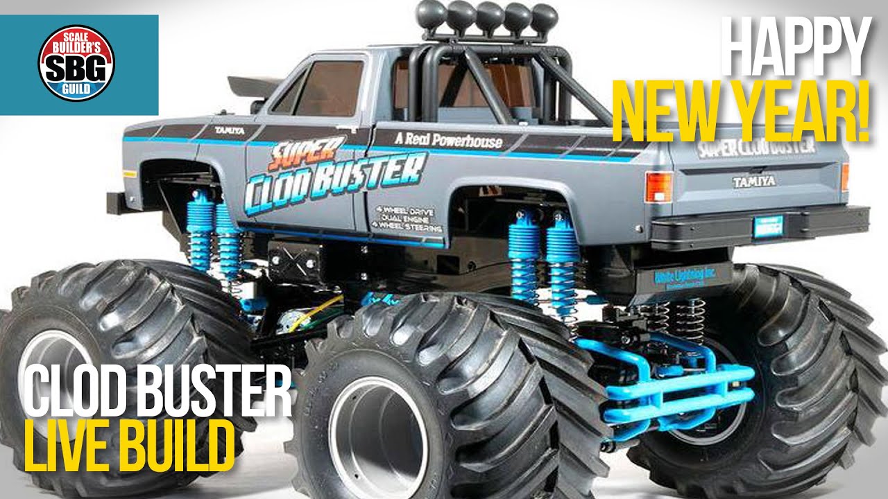 Tamiya Clod Buster Gray Edition Live Build!