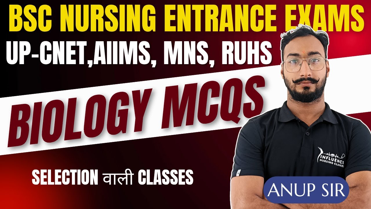 #8 Biology Class for UP-CNET, B.Sc Nursing Entrance Exams #upcnet #biology #nursingentrance