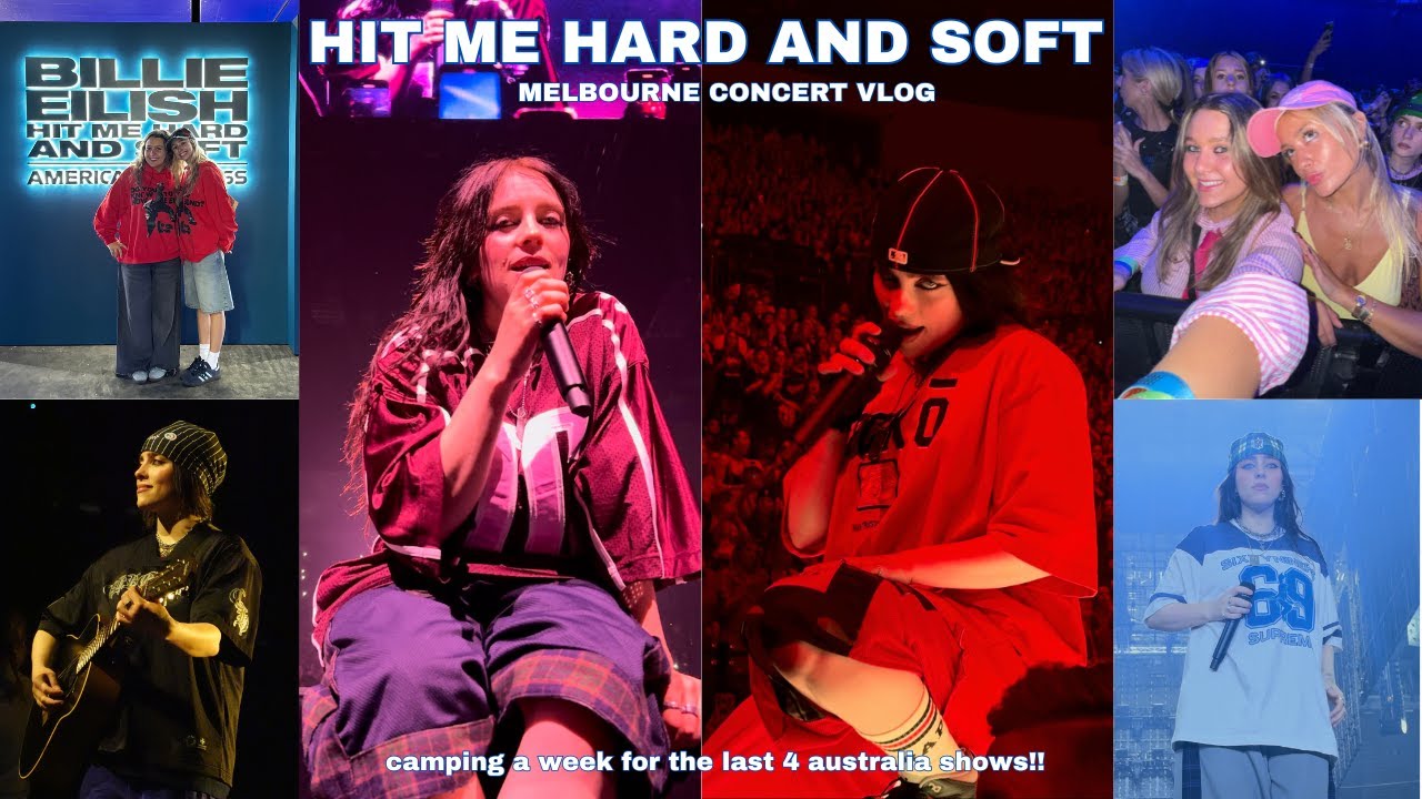 PT 3: BILLIE EILISH HIT ME HARD & SOFT MELBOURNE CONCERT VLOG