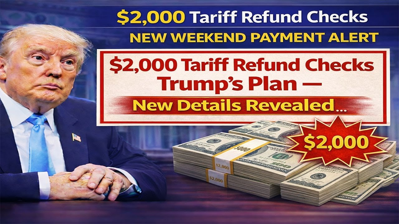 $2,000 Tariff Refund Update | Trump&rsquo;s Plan Explained | Why This Is Big News for Americans