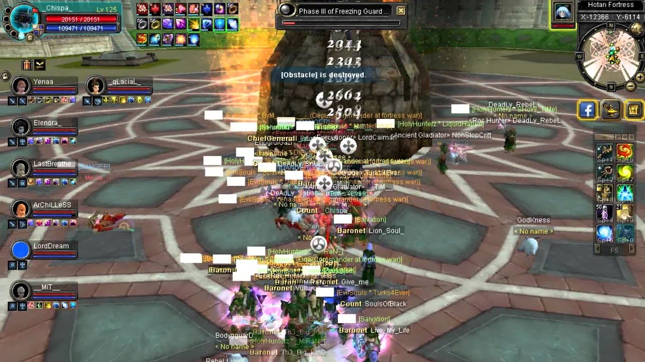 Silkroad Online Server [Nemesis] EvilSouls Union vs WRO and POWER Union Hotan FTW 07 03 2015