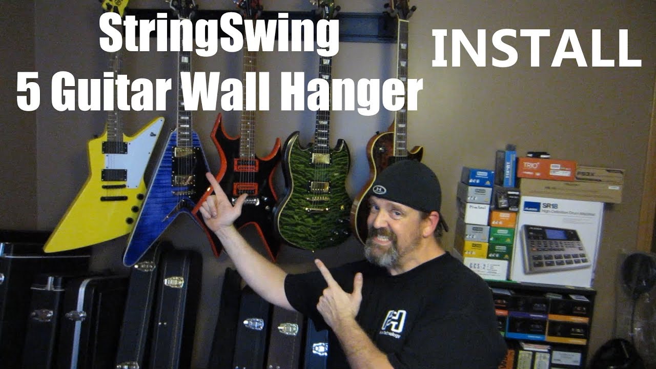 StringSwing SW5RL..Nice Display for my DIY Guitars