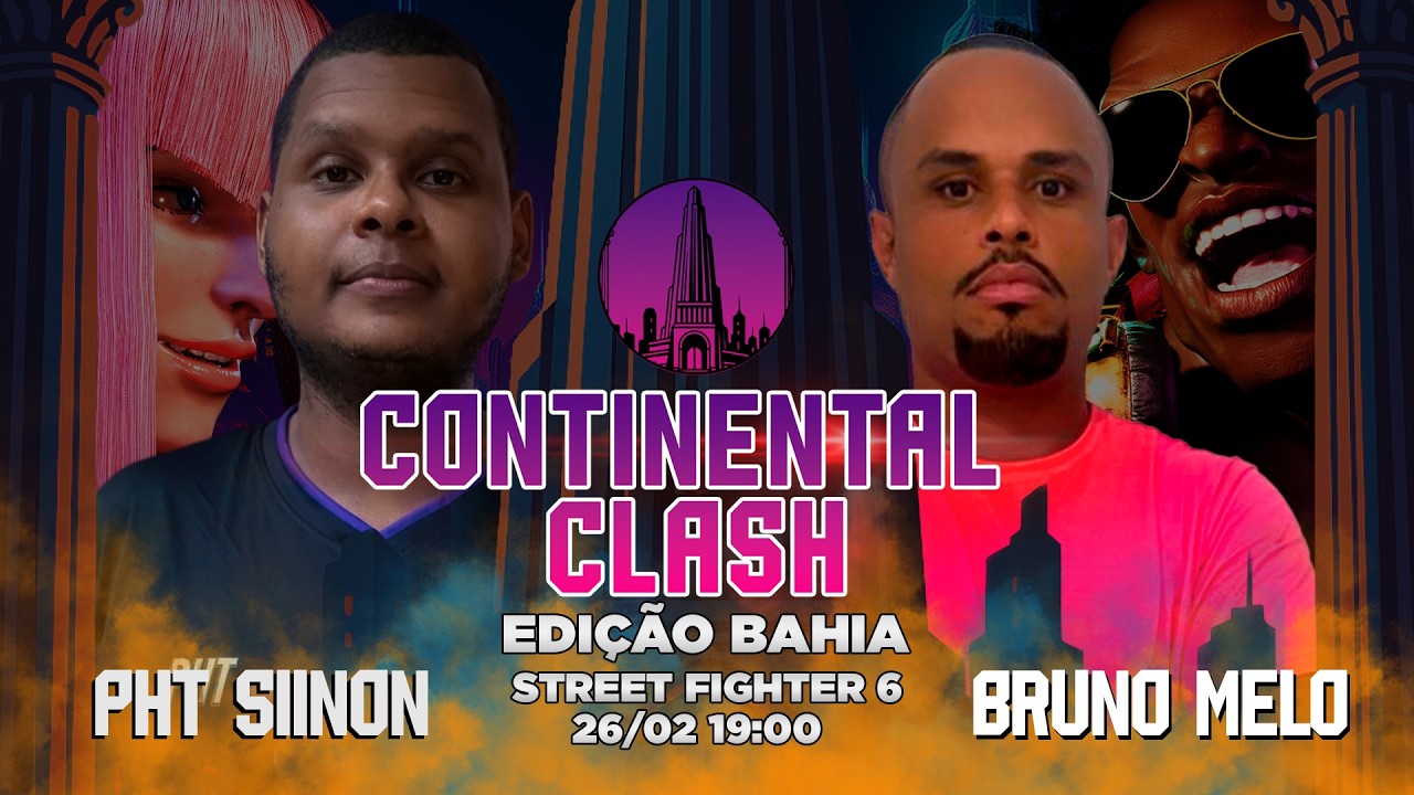 Phantom Siinon vs Bruno Melo | Continental Clash AO VIVO  Manon vs Dee Jay Duelo no Street Fighter 6