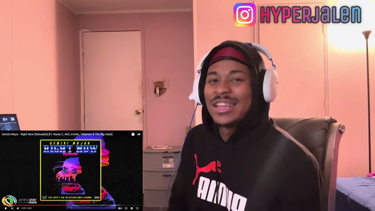 GEMINI MAJOR-RIGHT NOW (RELOADED) FT. NASTY C, AKA, EMTEE, TELLAMAN & THE BIG HASH (REACTION) 🔥