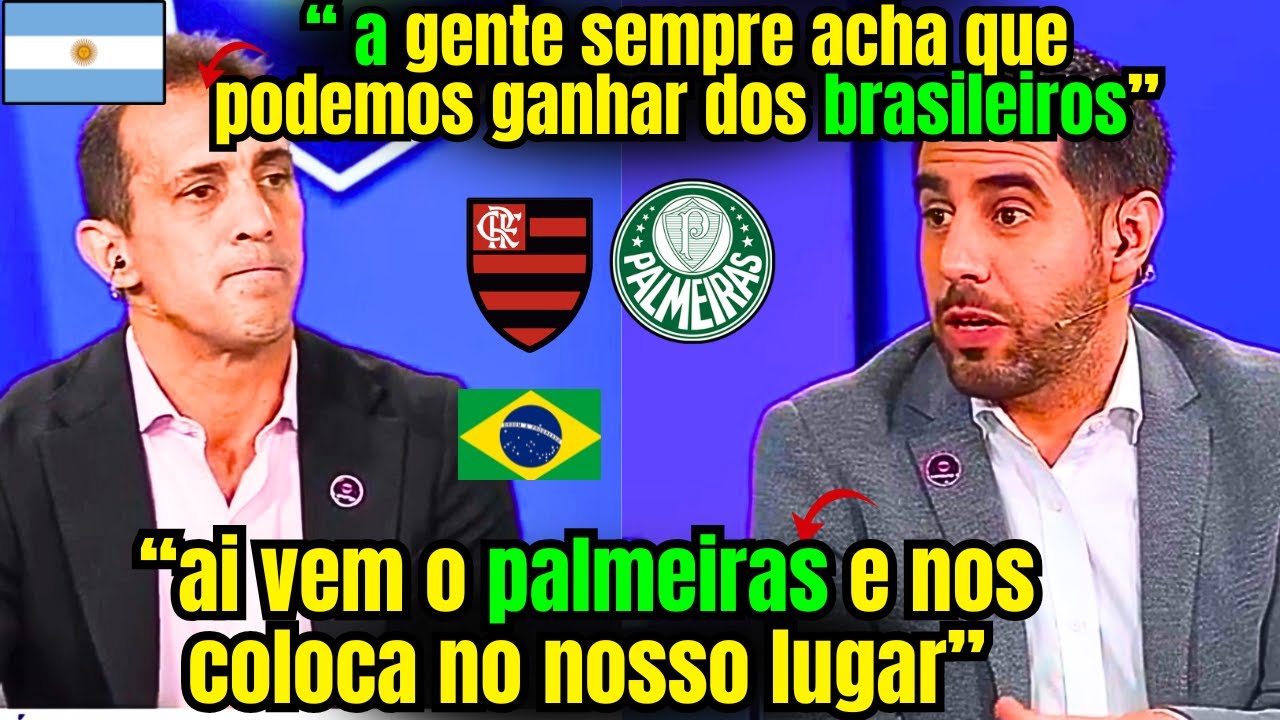 ARGENTINOS ESTÃO COM MEDO DO PALMEIRAS 