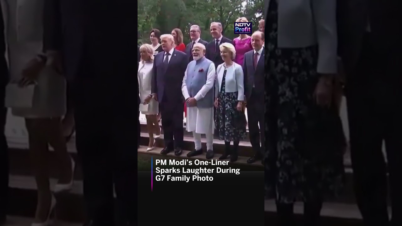 &laquo;Они всегда готовы&raquo;: премьер-министр Моди рассмешил участников G7 своей шуткой во время общего фо...
