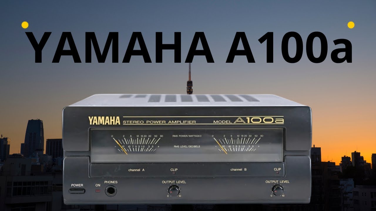 AMPLI DE PUISSANCE ➡️ YAMAHA  A100a 🇯🇵