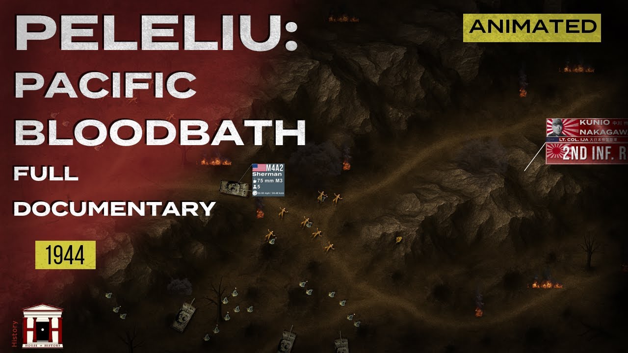 The Battle of Peleliu, 1944: US Marines’ Costliest Battle - Animated (ALL PARTS)