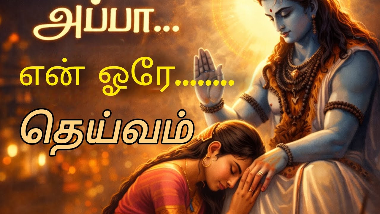 “அப்பா… என் ஒரே தெய்வம்”