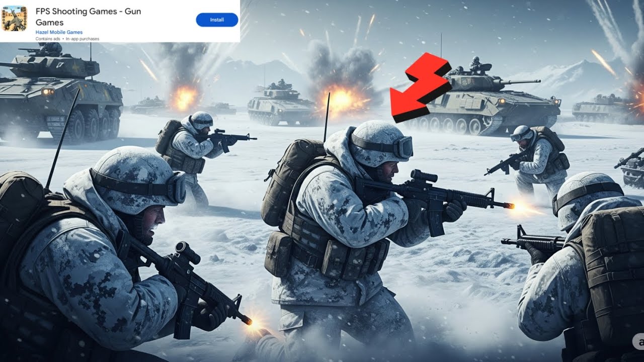 Special Forces in the Snow ❄️ | FPS Commando Shooting | Ep-2