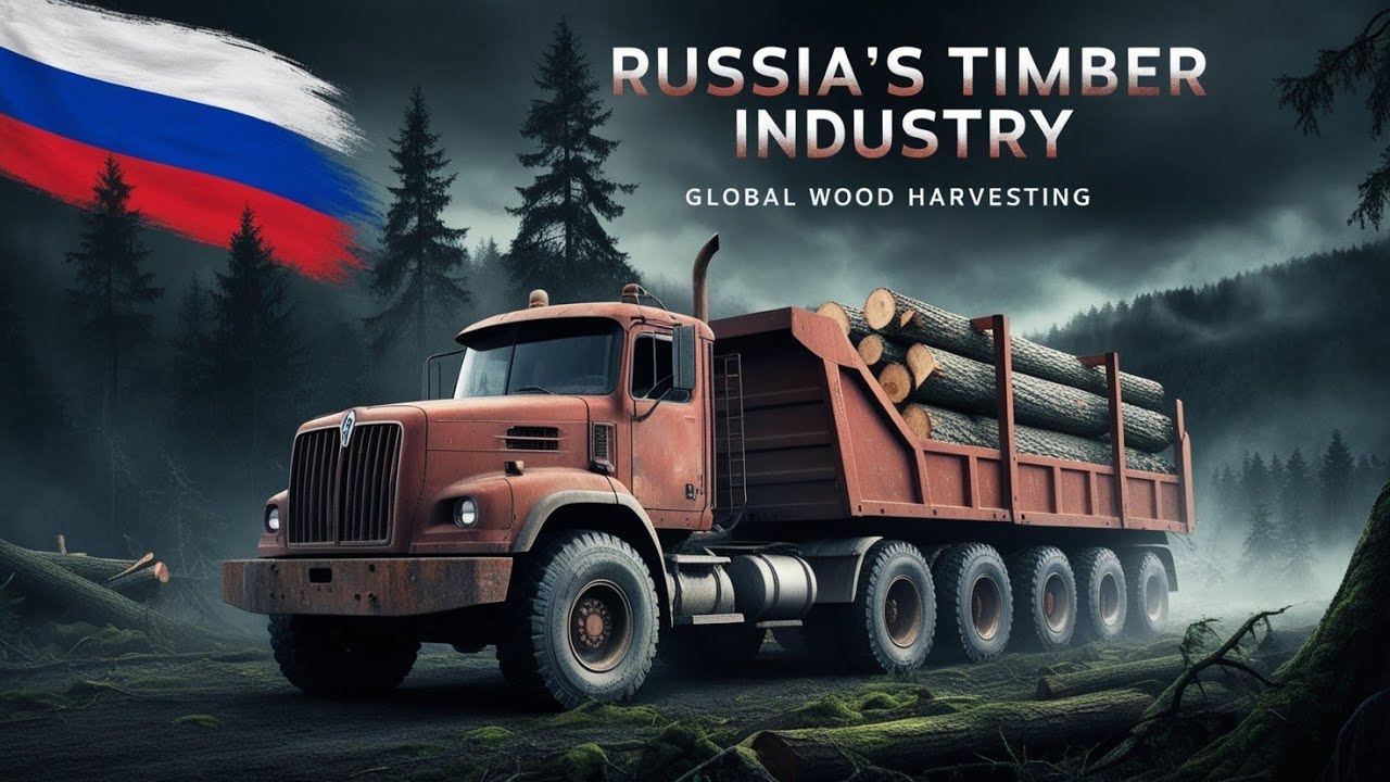 Russia's Timber Industry: The Giant in Global Wood Harvesting 🌲💼