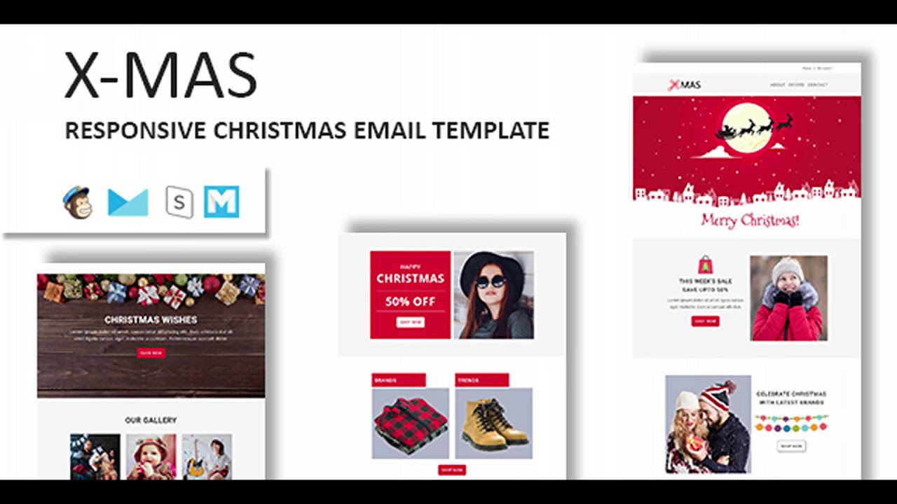 XMAS - Responsive Christmas Email Newsletter Template with Stampready Builder Access | Themeforest