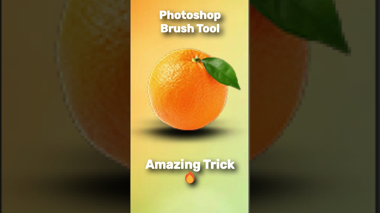 Photoshop Brush Tool Amazing Trick 🔥