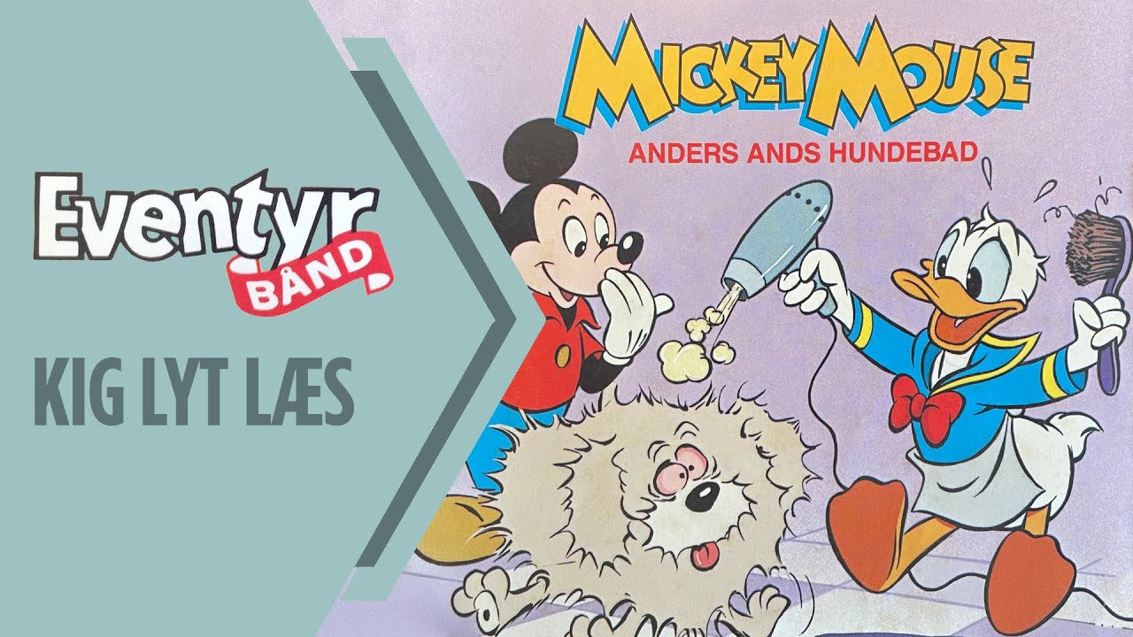 Mickey Mouse - Anders Ands hundebad | Dansk Lydbog | Eventyrbånd Nr. 39