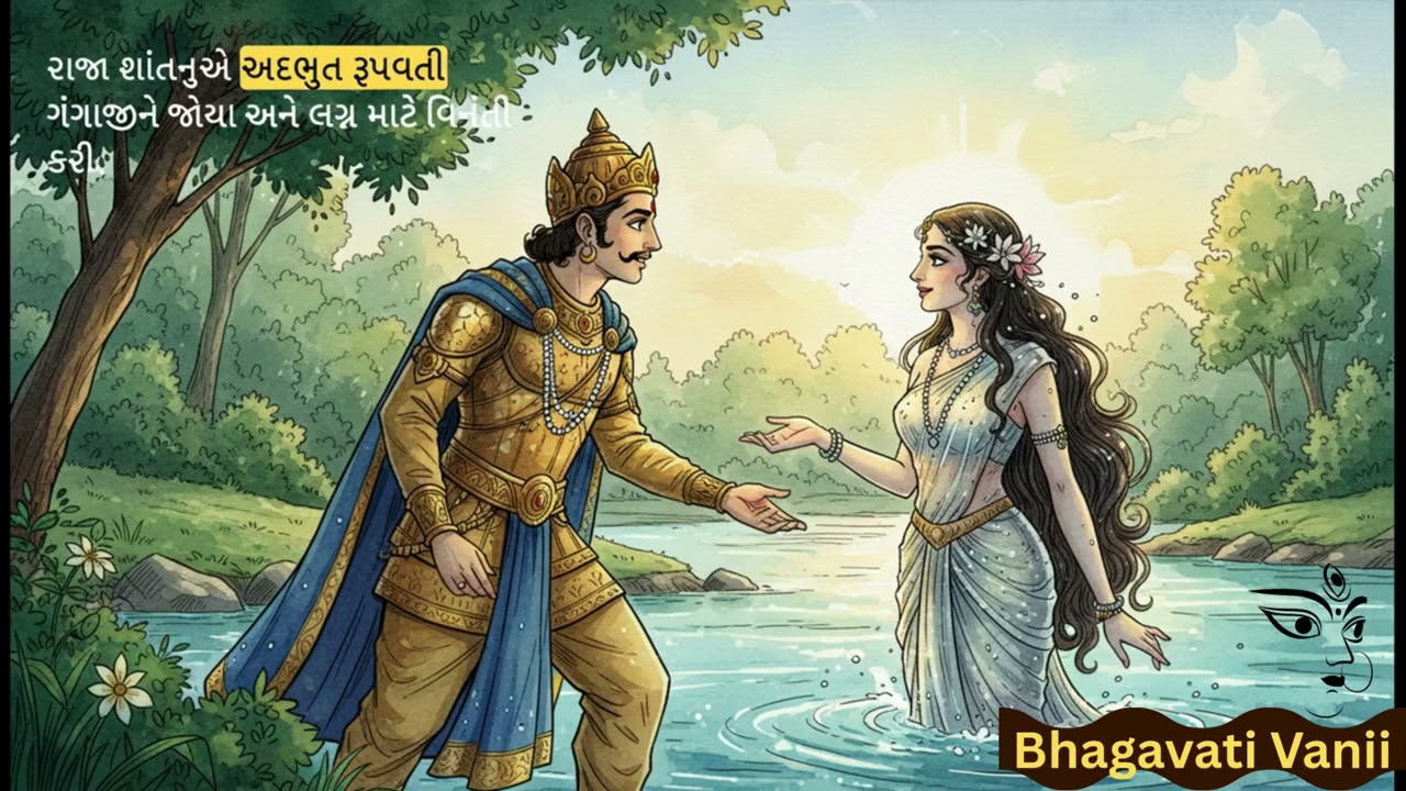 Devi bhagavat puran part :16 story about bhishm 