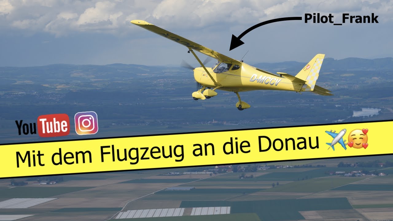 Ultraleichtflugzeug Tour nach Vilshofen und Schwabach