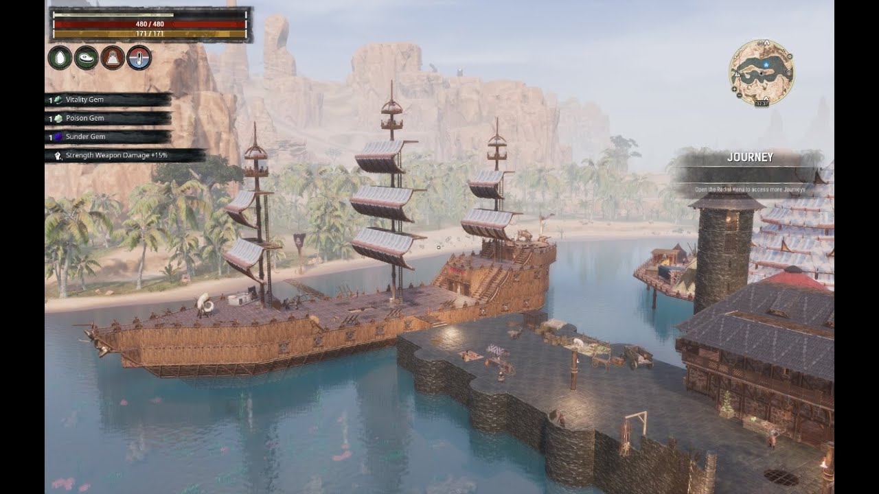 Conan Exiles: Pirate Port & Serpent Lair