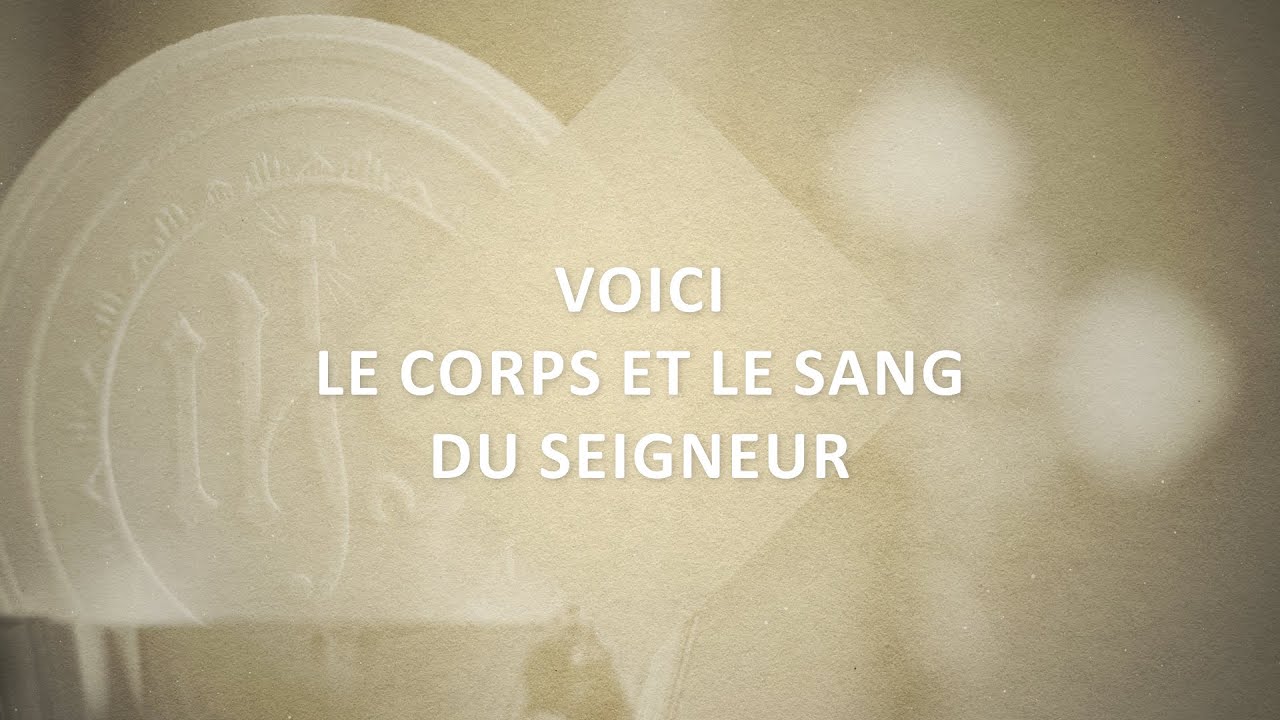 Voici le corps et le sang du Seigneur | Emmanuel Music